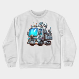 Futuristic Cyber Truck Crewneck Sweatshirt